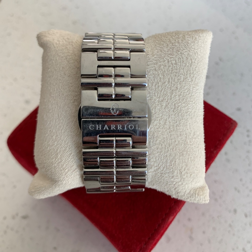 Charriol SS deployment clasp watch - Picture 3 of 3